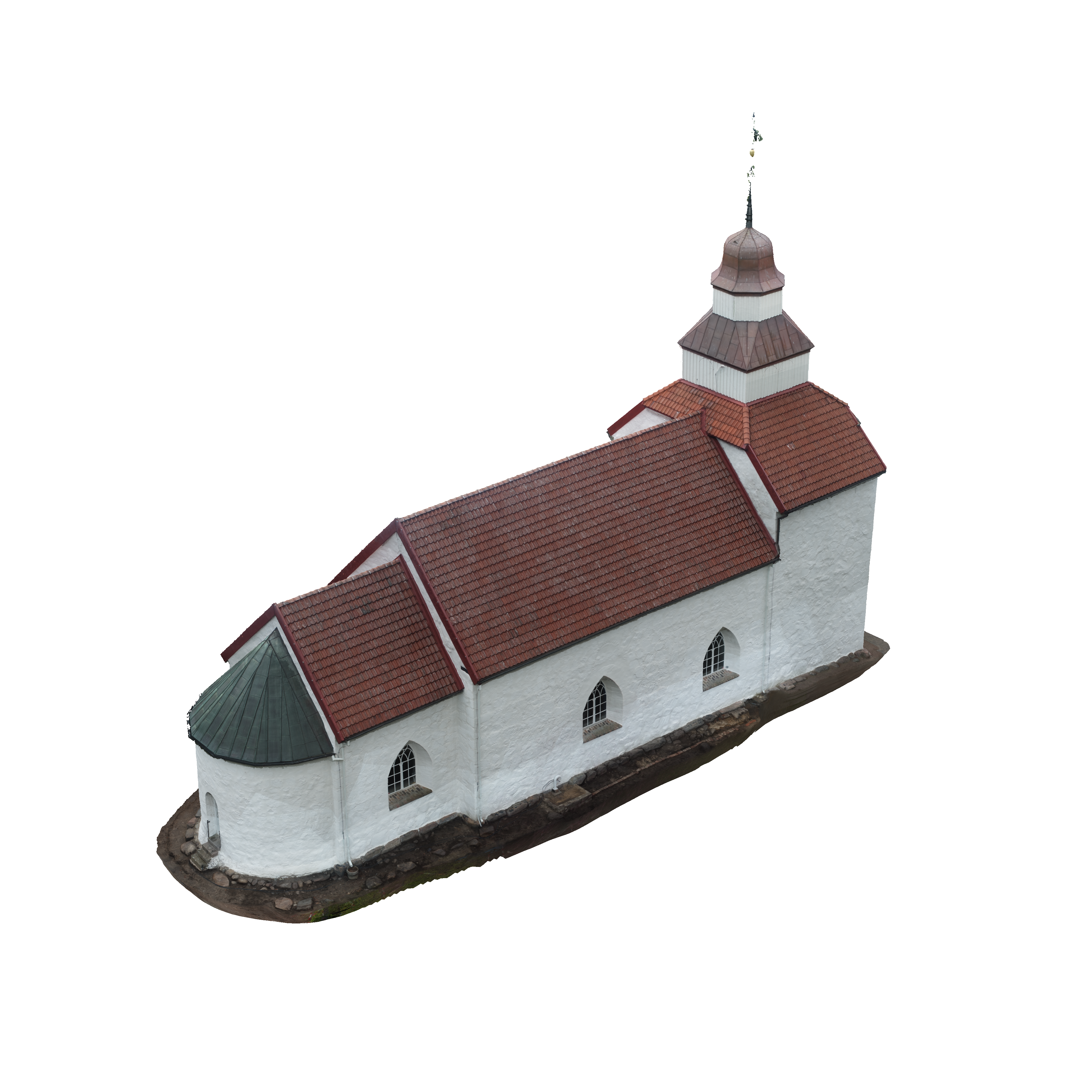 Skummeslövs kyrka dokumenterad i 3D