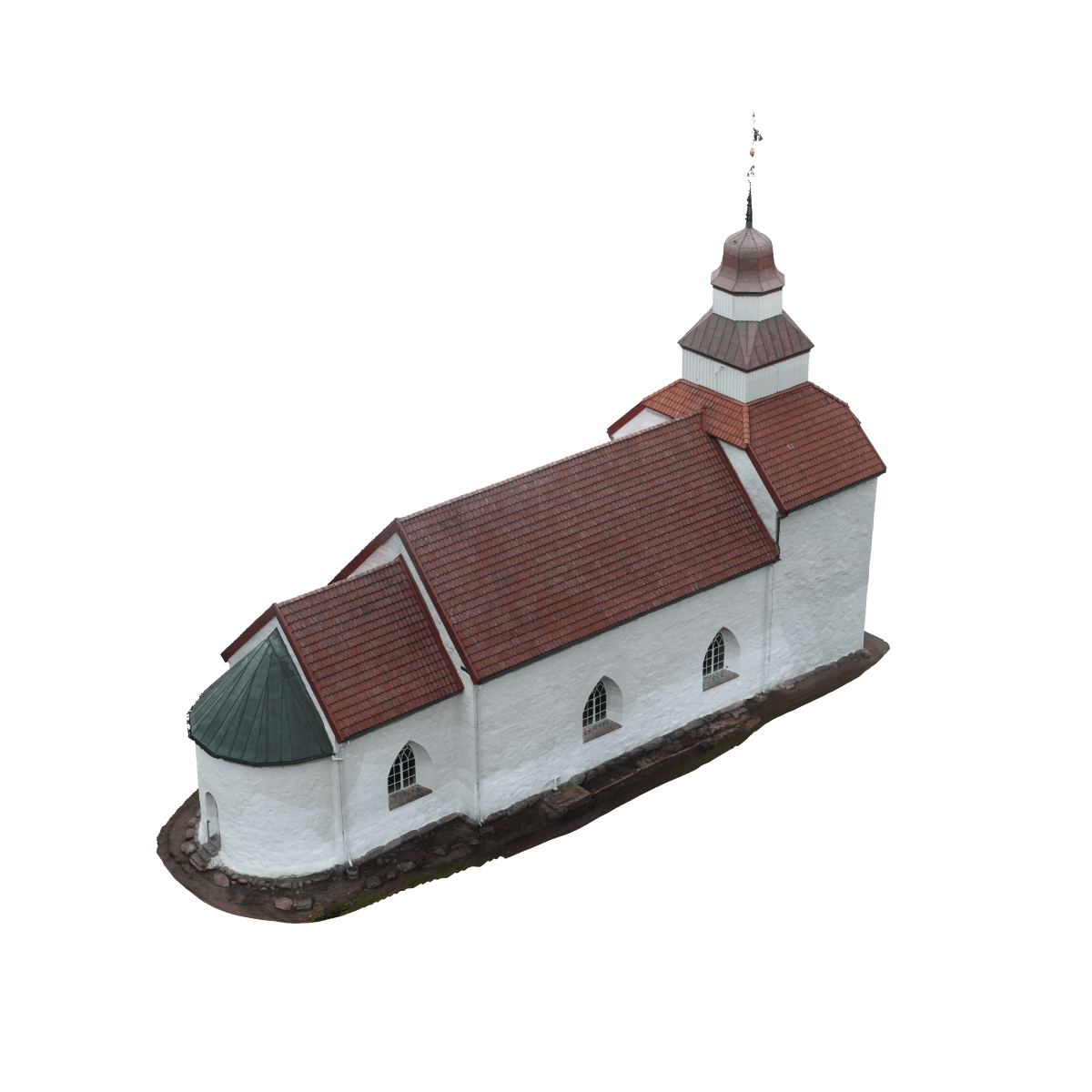 Skummeslövs kyrka dokumenterad i&nbsp;3D